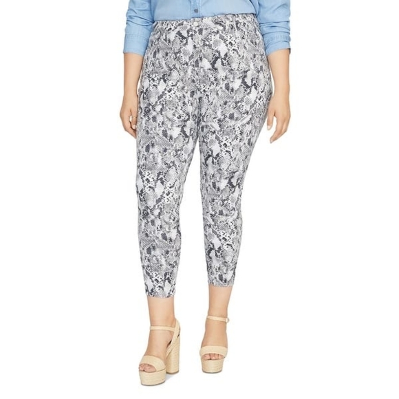 🆕️ Anthropologie x Sanctuary Snake Print Skinny Jeans - Picture 7 of 7